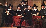 Ferdinand Bol Governors of the Wine Merchant's Guild painting